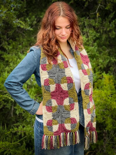 Patchwork Revelry Scarf