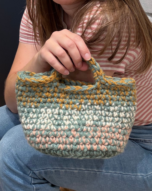 Scrappy Mini Tote Bag