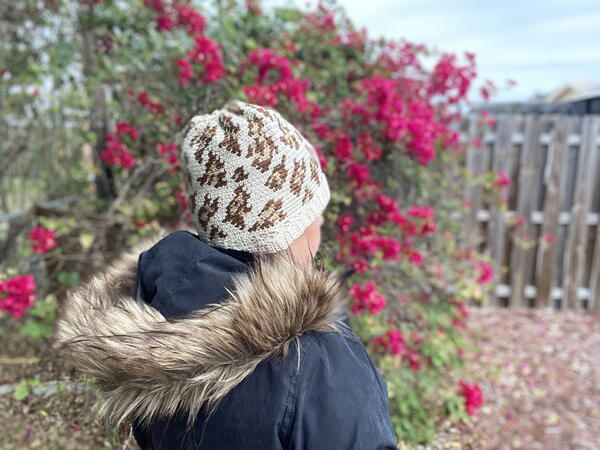 Koko Leopard Crochet Hat