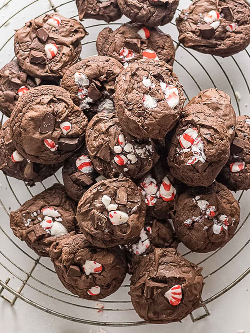 Gluten Free Chocolate Peppermint Cookies
