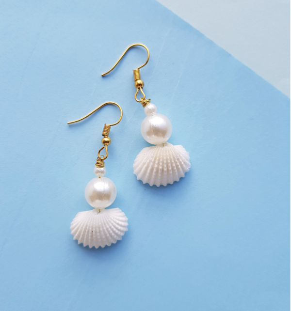 DIY Seashell Earrings