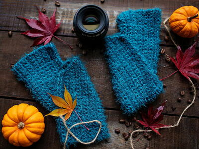 Cozy Bliss Fingerless Mitts