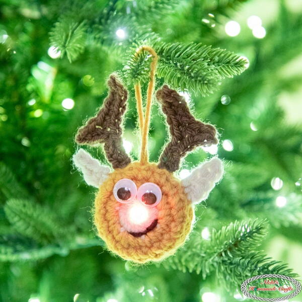 Light Up Reindeer Ornament