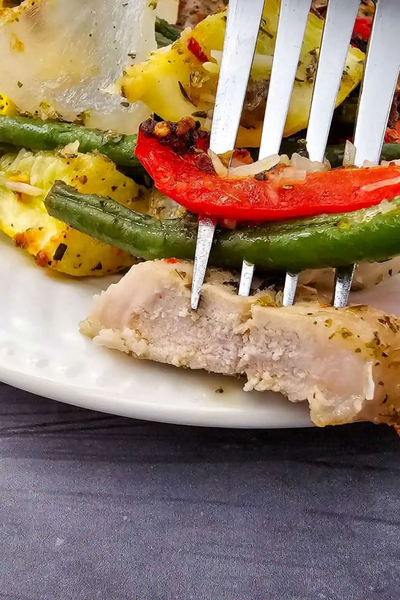 Italian Sheet Pan Pork Chops