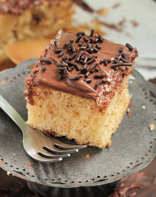 Shortcut Peanut Butter Cake