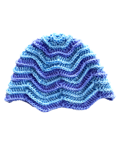 Sheila Chevron Textured Hat