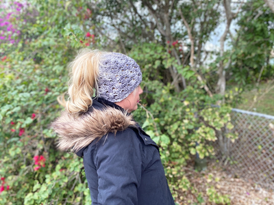 Primrose Messy Bun Or Ponytail Hat | Free Crochet Pattern