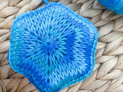 Sheba Crochet Star Ornament