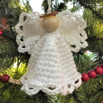 Angel Ornament Crochet Pattern