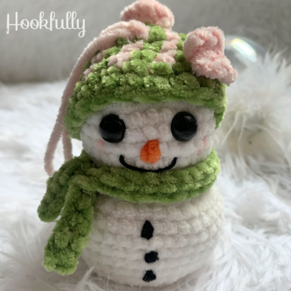 Christmas Snowman Ornament 