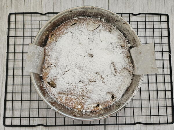 Elegant French Apple Cake