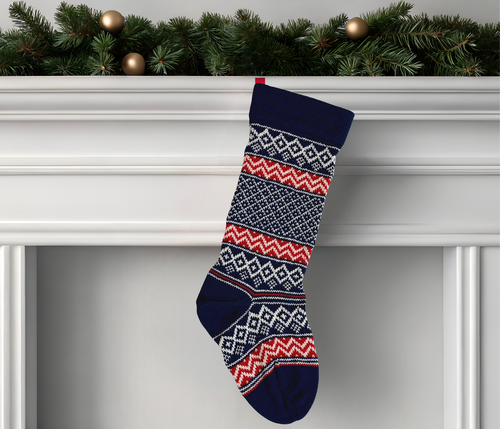 Fair Isle Stocking