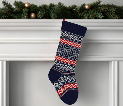 Fair Isle Stocking