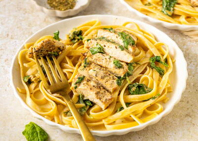 Creamy Chicken And Spinach