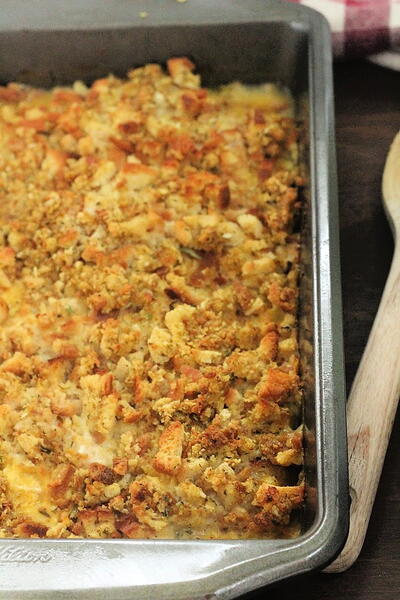 Chicken And Stuffing Casserole: For The Oven And Slow Cooker