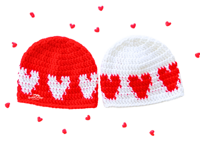 Baby Heart Hat