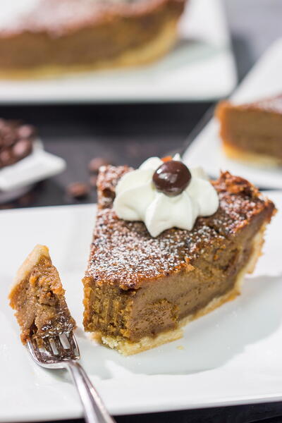 Coffee Chess Pie