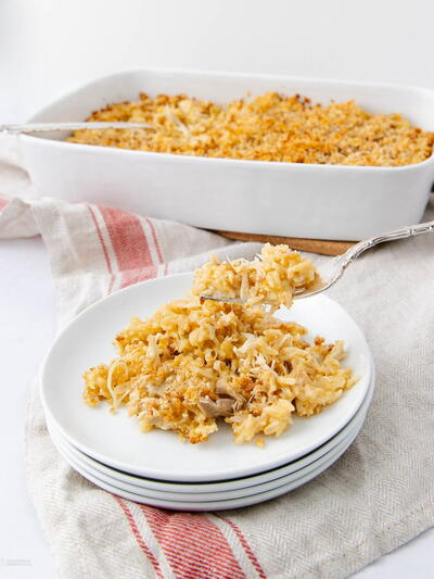 Creamy Turkey Rice Casserole For Cozy Leftovers