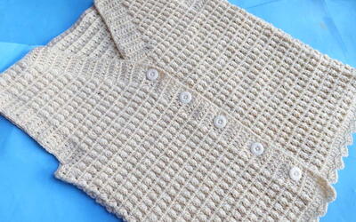 Cardigan Crochet Beautiful Top