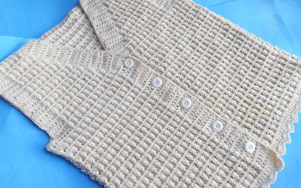 Cardigan Crochet Beautiful Top