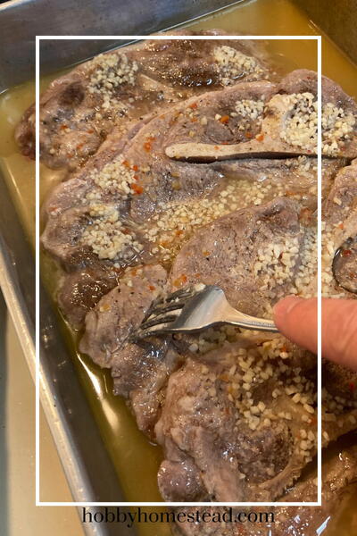 Slow Baked Italian Pork Steaks Recipe (super Tender!)