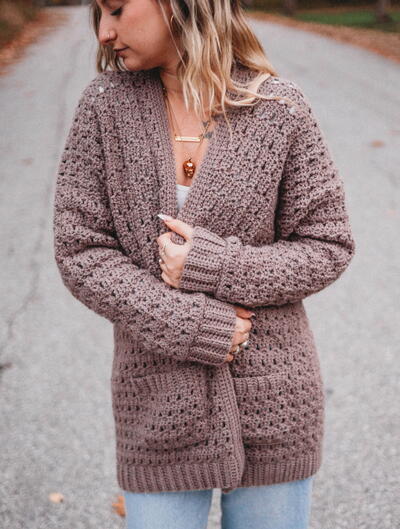 Mila Crochet Cardigan
