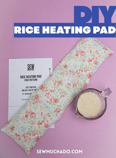 How to Make a Rice Heating Pad | AllFreeSewing.com