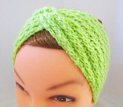 Normas Knitted Twisted Headband