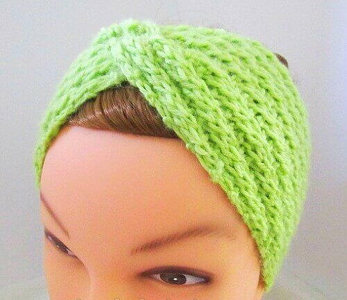 Normas Knitted Twisted Headband