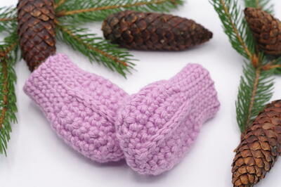 The Meadow Baby Mittens