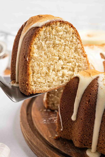 Eggnog Pound Cake