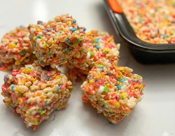 Milk And Cereal Bars