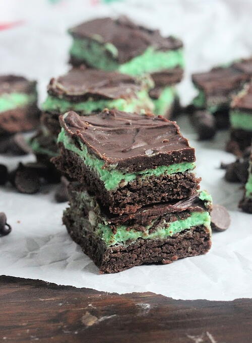 Mint Parfait Bars