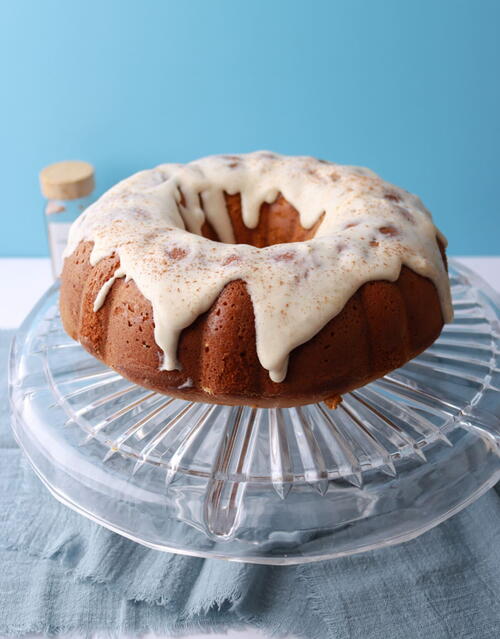 Pumpkin Cream Cheese Pound Cake
