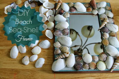 Easy Diy Seashell Frame