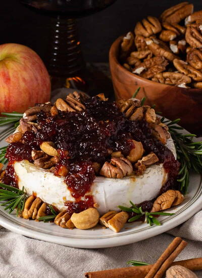 Savory Baked Brie And Preserves