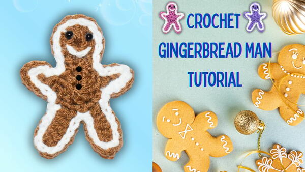 Crochet Gingerbread Man
