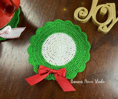 Christmas Wreath Coaster