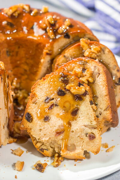 Rum Raisin Pound Cake