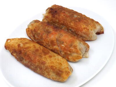 Pork And Carrot Egg Rolls