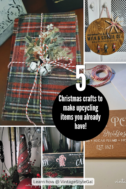 Easy Christmas Crafts Using What You Already Have