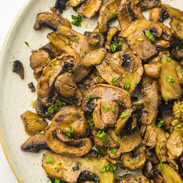 Quick And Easy Air Fryer Mushrooms