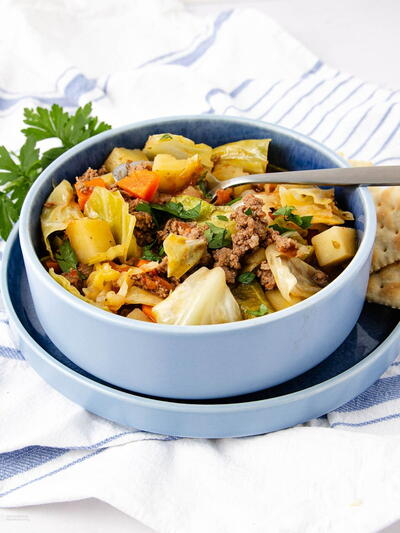 Cabbage Soup With Hamburger