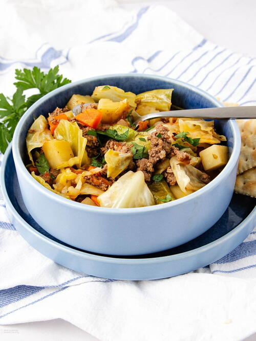 Cabbage Soup With Hamburger