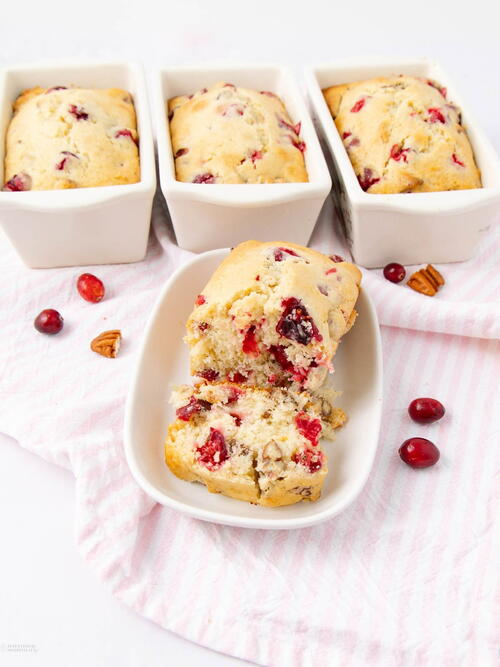 Cranberry And Nut Bread For Cozy Mornings And Gifting