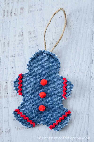 Denim Ornaments