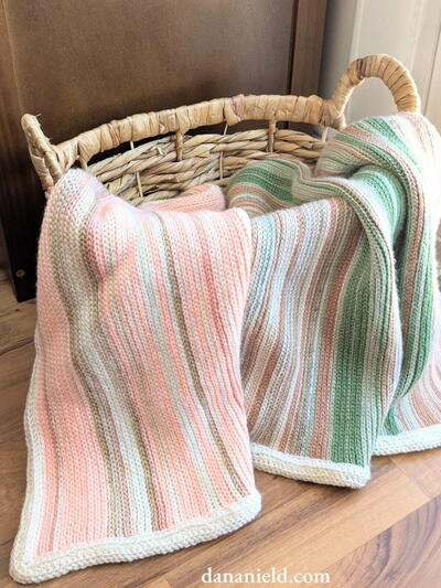 Slip Stitch Crochet Temperature Baby Blanket