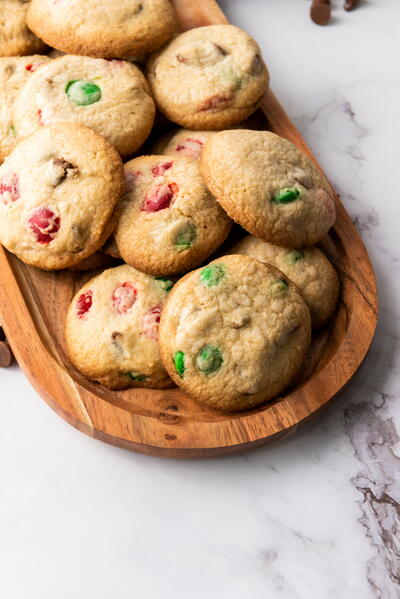 The Cutest M&ms Christmas Cookies