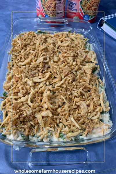Traditional Green Bean Casserole Everyone Loves