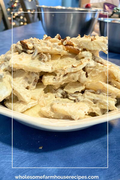 Easy Peanut Butter Apple Salad